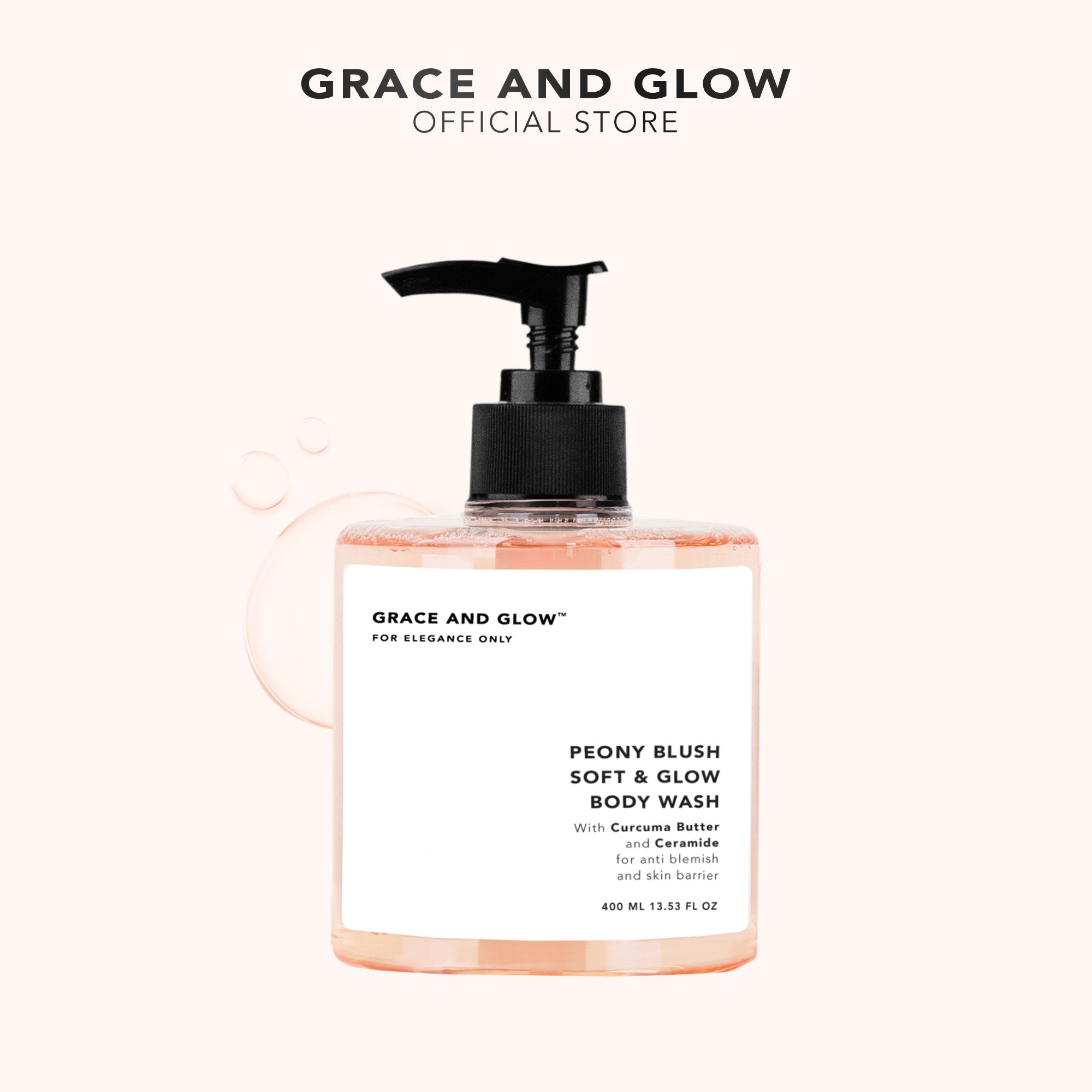 Peony Blush Soft & Glow Solution Body Wash
