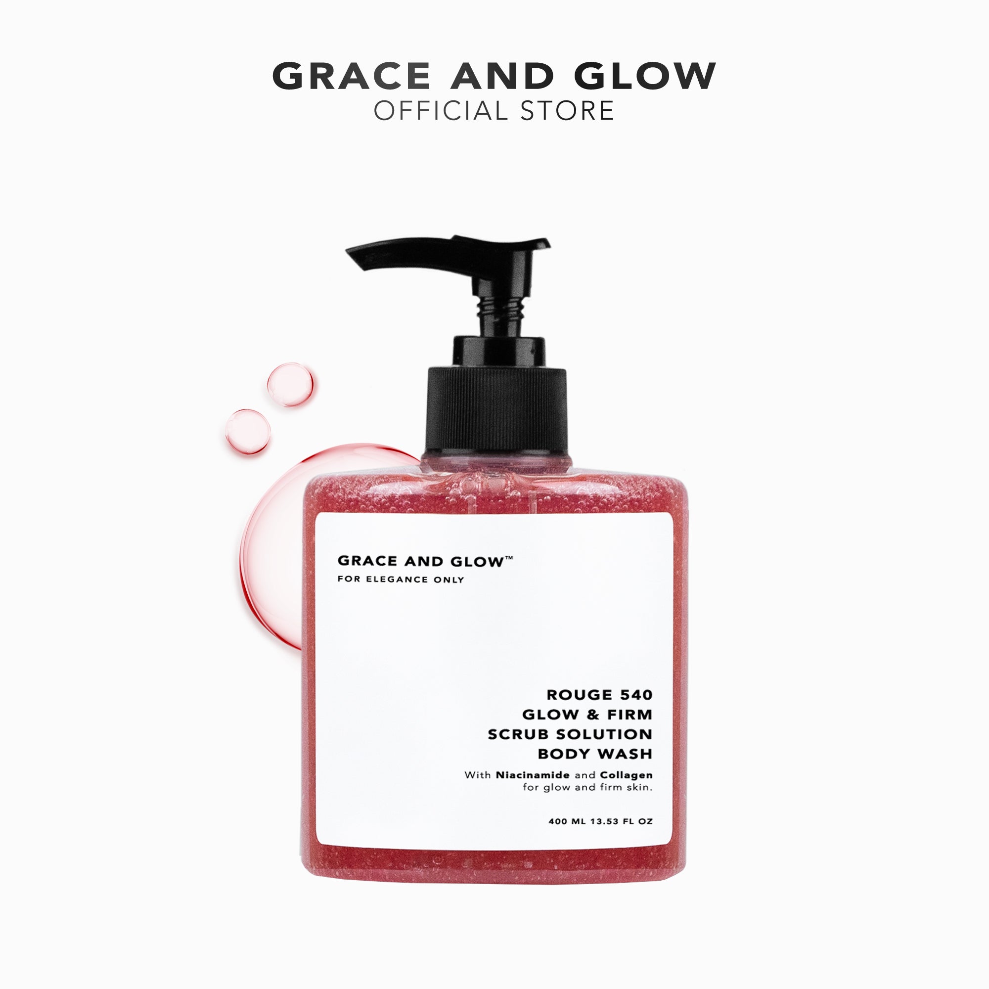 Rouge 540 Glow & Firm Scrub Solution Body Wash
